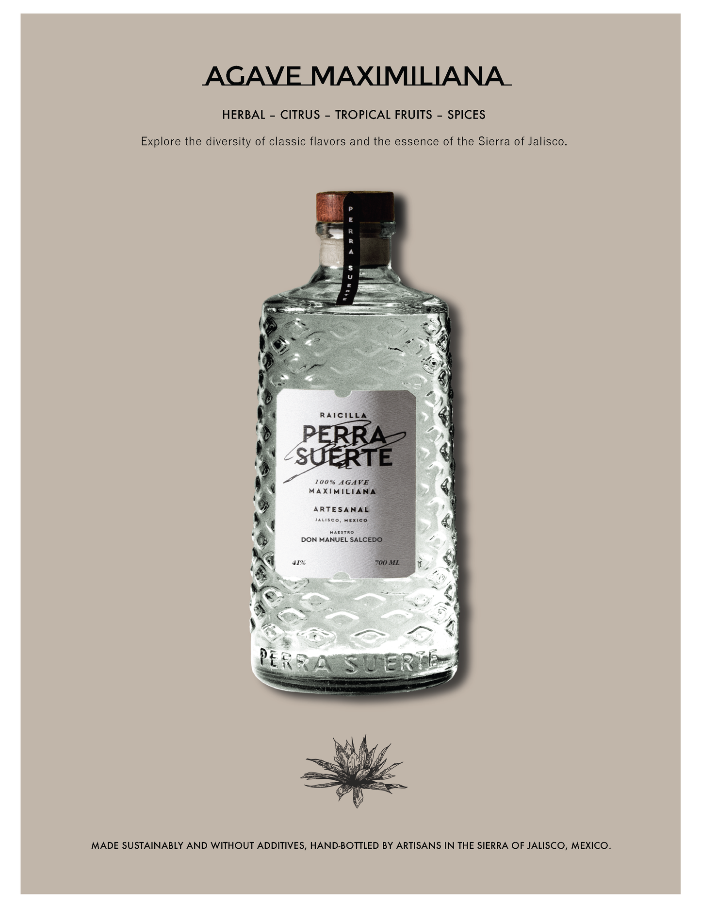 Perra Suerte - Maximiliana 41° 700 ML